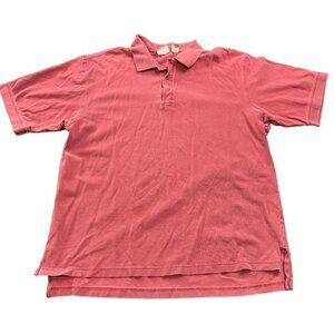 LL BEAN RED POLO SIZE XL |‎ B1